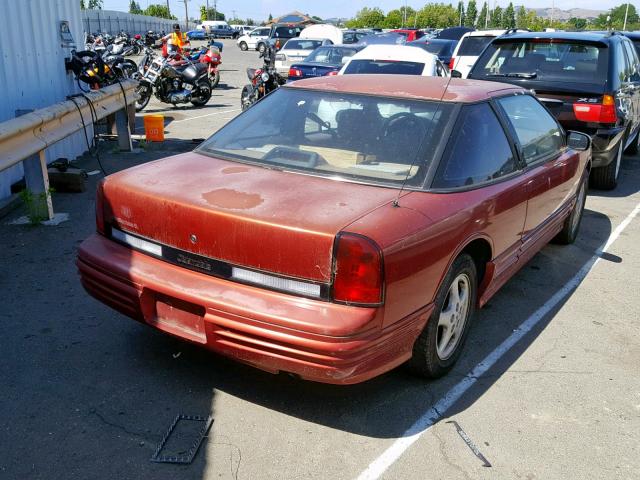 1G3WH12M1SF309596 - 1995 OLDSMOBILE CUTLASS SU RED photo 4