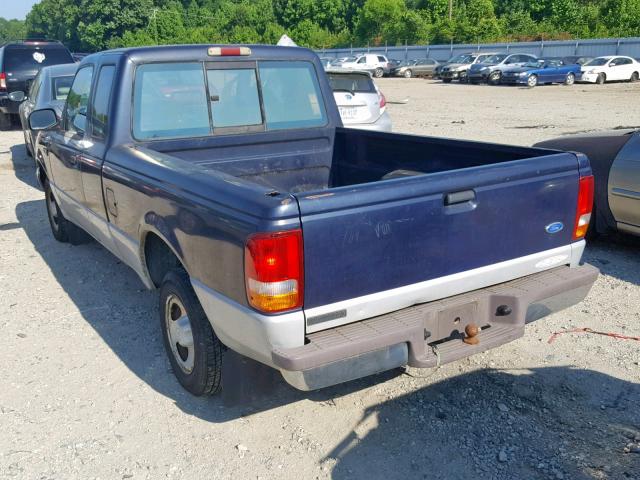 1FTCR14U4TTA11236 - 1996 FORD RANGER SUP BLUE photo 3