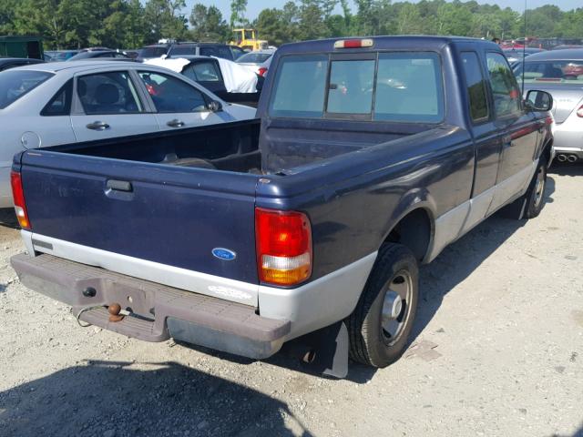 1FTCR14U4TTA11236 - 1996 FORD RANGER SUP BLUE photo 4