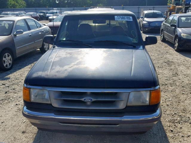 1FTCR14U4TTA11236 - 1996 FORD RANGER SUP BLUE photo 9