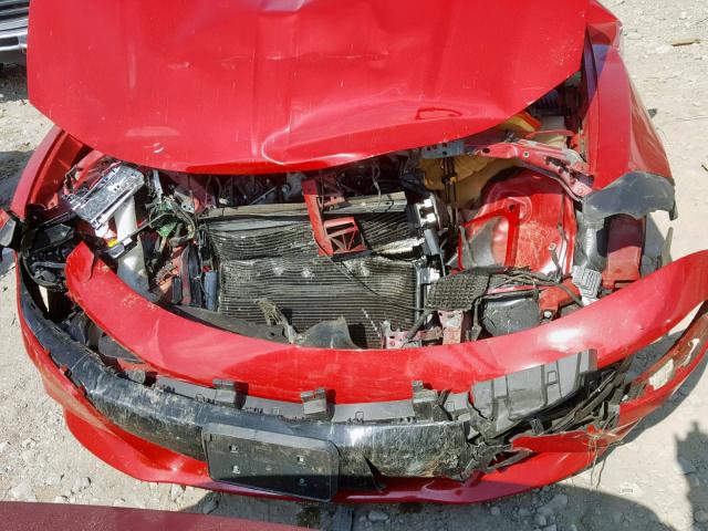 2C3CDXJG5FH817818 - 2015 DODGE CHARGER SX RED photo 7