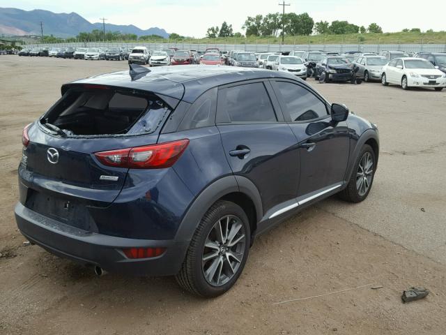 JM1DKFD79H0164848 - 2017 MAZDA CX-3 GRAND BLUE photo 4