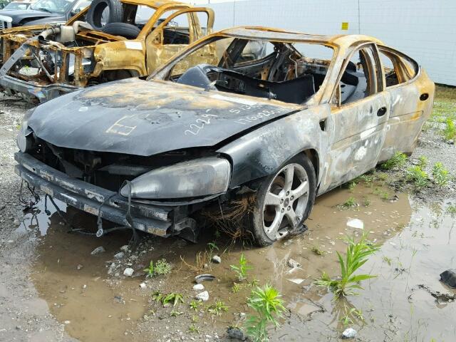 2G2WC58C861239178 - 2006 PONTIAC GRAND PRIX BLACK photo 2