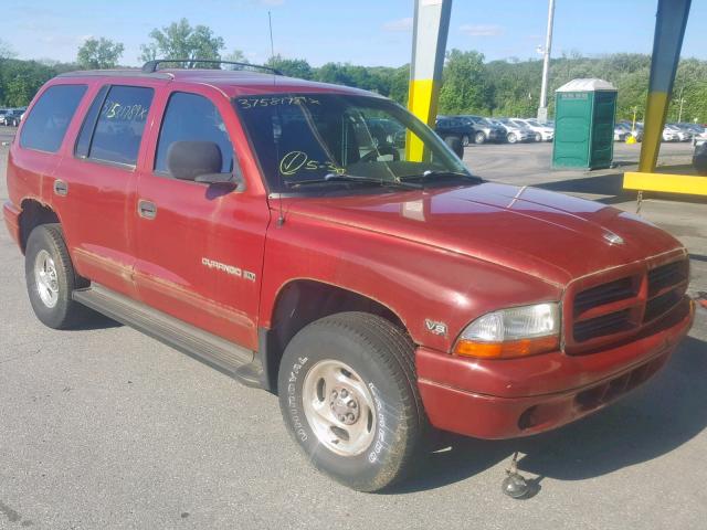 1B4HS28Y0WF225394 - 1998 DODGE DURANGO RED photo 1