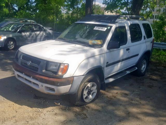 5N1ED28Y6YC505191 - 2000 NISSAN XTERRA XE WHITE photo 2