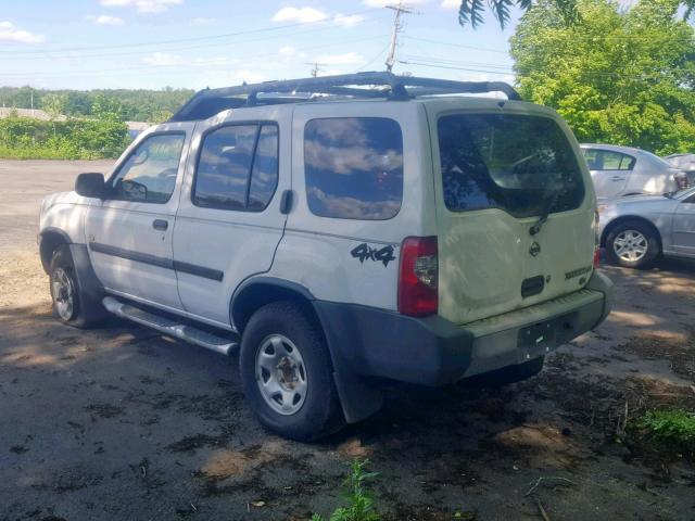 5N1ED28Y6YC505191 - 2000 NISSAN XTERRA XE WHITE photo 3