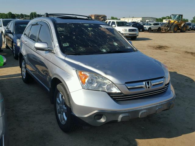 JHLRE38718C010223 - 2008 HONDA CR-V EXL SILVER photo 1