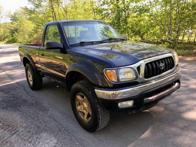 5TEPM62N43Z246813 - 2003 TOYOTA TACOMA BLACK photo 1