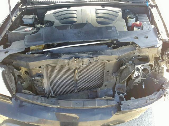 5LMEU88H35ZJ16193 - 2005 LINCOLN AVIATOR შავი ფოტო 7