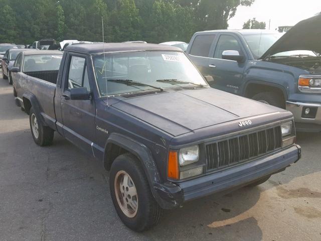 1J7FT26S1NL208350 - 1992 JEEP COMANCHE BLUE photo 1