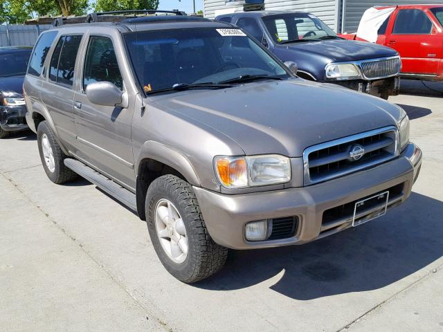 JN8DR09Y81W606214 - 2001 NISSAN PATHFINDER BROWN photo 1