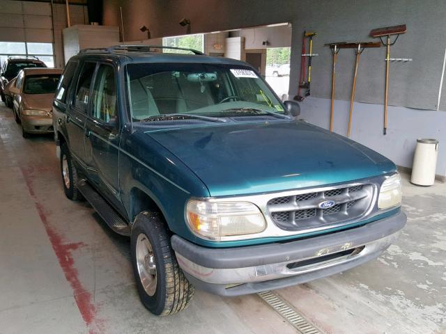 1FMZU34E6WZB81799 - 1998 FORD EXPLORER GREEN photo 1