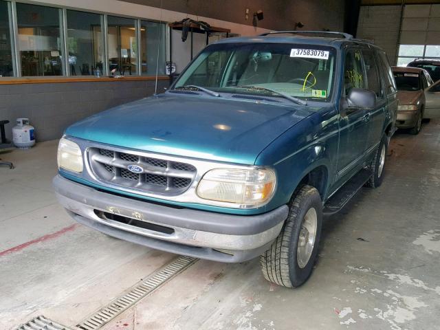 1FMZU34E6WZB81799 - 1998 FORD EXPLORER GREEN photo 2