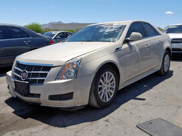 1G6DE5EY0B0104590 - 2011 CADILLAC CTS LUXURY WHITE photo 2