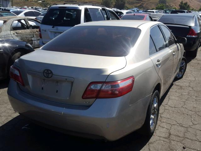 4T1BE46K87U600466 - 2007 TOYOTA CAMRY CE GOLD photo 4