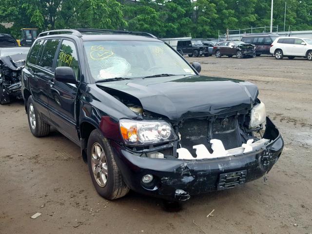 JTEEP21A660179718 - 2006 TOYOTA HIGHLANDER BLACK photo 1