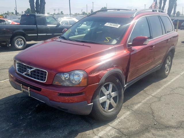 YV4CM982671335728 - 2007 VOLVO XC90 3.2 BURGUNDY photo 2