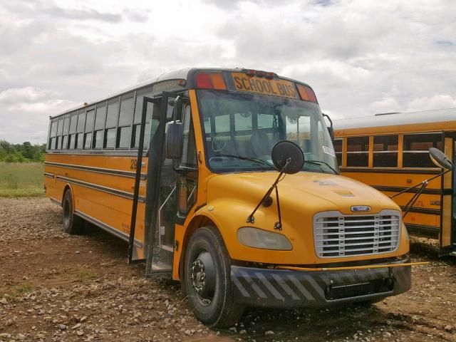 4UZABRCS57CX52619 - 2007 FREIGHTLINER CHASSIS B2 YELLOW photo 1