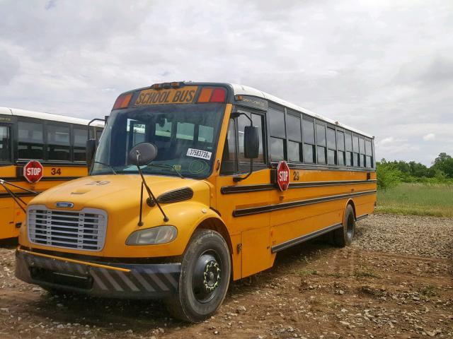 4UZABRCS57CX52619 - 2007 FREIGHTLINER CHASSIS B2 黄色 照片 2