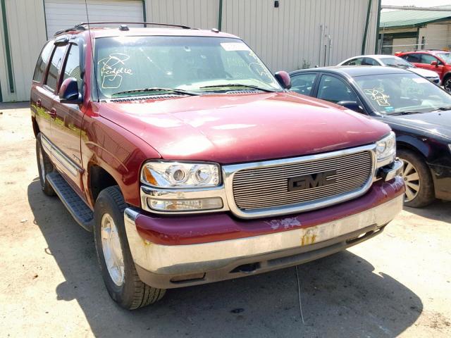 1GKEK13Z84J178078 - 2004 GMC YUKON MAROON photo 1