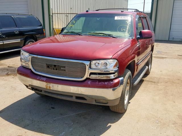 1GKEK13Z84J178078 - 2004 GMC YUKON MAROON photo 2