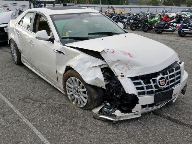 1G6DF5E50D0141497 - 2013 CADILLAC CTS LUXURY WHITE photo 1