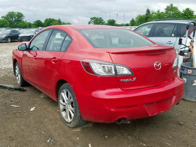 JM1BL1S66A1104866 - 2010 MAZDA 3 S RED photo 3