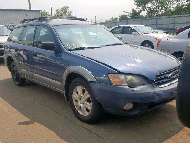 4S4BP61C057335639 - 2005 SUBARU LEGACY OUT BLUE photo 1