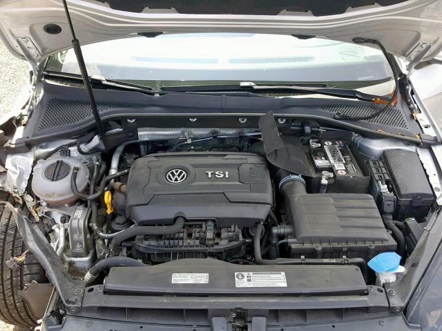 3VW4T7AU2GM037526 - 2016 VOLKSWAGEN GTI S/SE SILVER photo 7