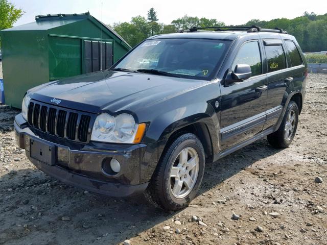 1J4HR48N65C515939 - 2005 JEEP GRAND CHER BLACK photo 2