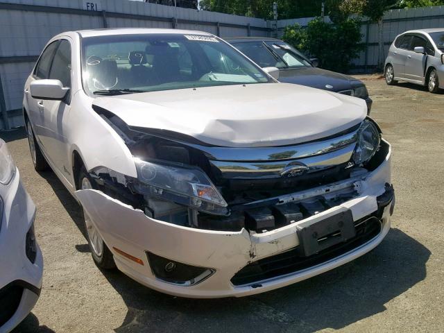 3FADP0L37CR439662 - 2012 FORD FUSION HYB WHITE photo 1