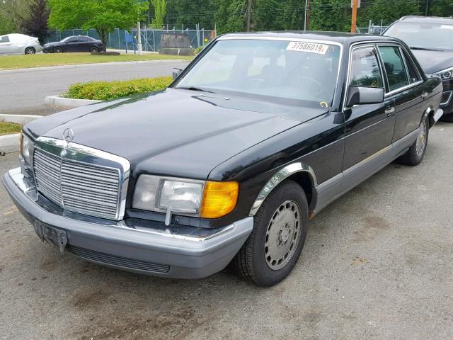 WDBCA39D8JA419225 - 1988 MERCEDES-BENZ 560 SEL BLACK photo 2