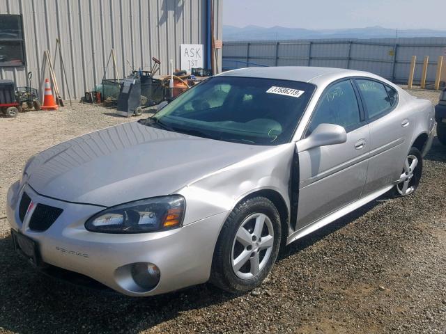 2G2WP552061136983 - 2006 PONTIAC GRAND PRIX SILVER photo 2
