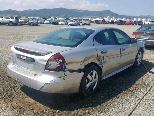 2G2WP552061136983 - 2006 PONTIAC GRAND PRIX SILVER photo 4