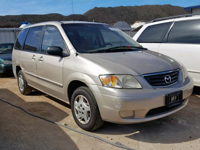 JM3LW28G1Y0156768 - 2000 MAZDA MPV WAGON TAN photo 1