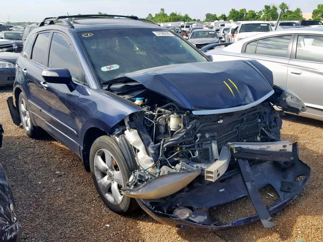 5J8TB18238A002531 - 2008 ACURA RDX BLUE photo 1