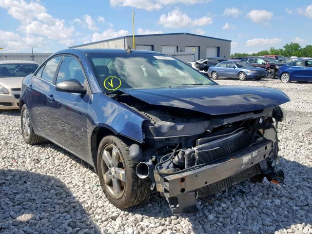 1G2ZH57N484131472 - 2008 PONTIAC G6 GT BLUE photo 1