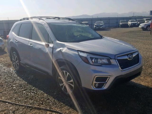 JF2SKASC2KH438234 - 2019 SUBARU FORESTER L SILVER photo 1