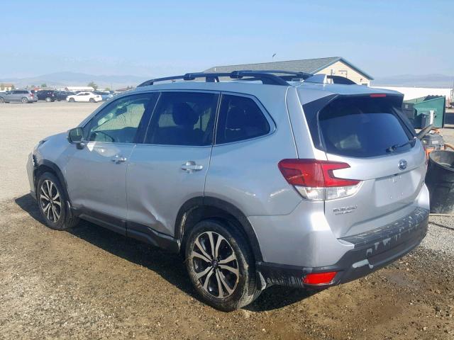 JF2SKASC2KH438234 - 2019 SUBARU FORESTER L SILVER photo 3