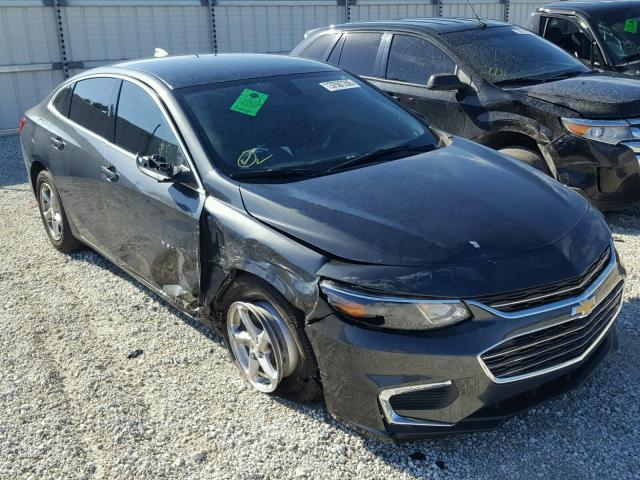 1G1ZB5ST1HF101734 - 2017 CHEVROLET MALIBU LS 灰色 照片 1