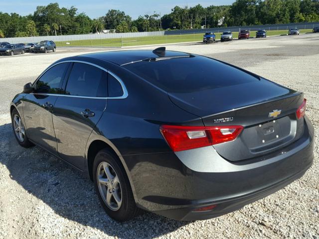 1G1ZB5ST1HF101734 - 2017 CHEVROLET MALIBU LS 灰色 照片 3