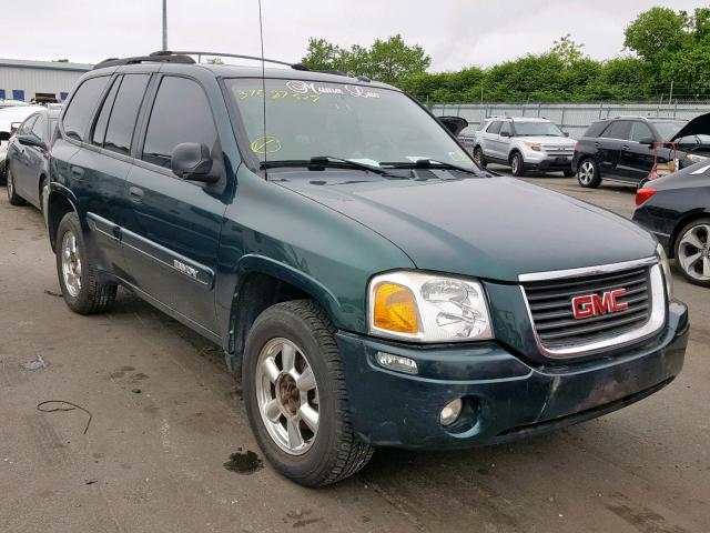 1GKDT13SX52154890 - 2005 GMC ENVOY GREEN photo 1