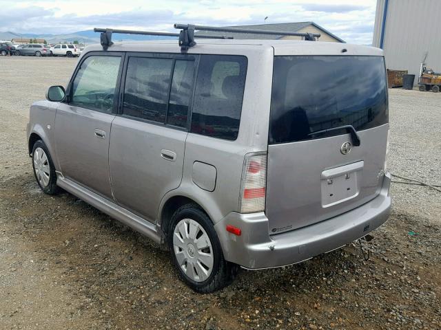 JTLKT334264044412 - 2006 TOYOTA SCION XB 银色 照片 3