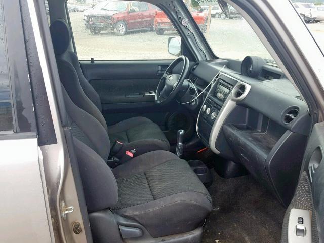 JTLKT334264044412 - 2006 TOYOTA SCION XB 银色 照片 5