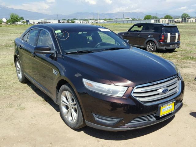 1FAHP2H87DG169911 - 2013 FORD TAURUS SEL BROWN photo 1