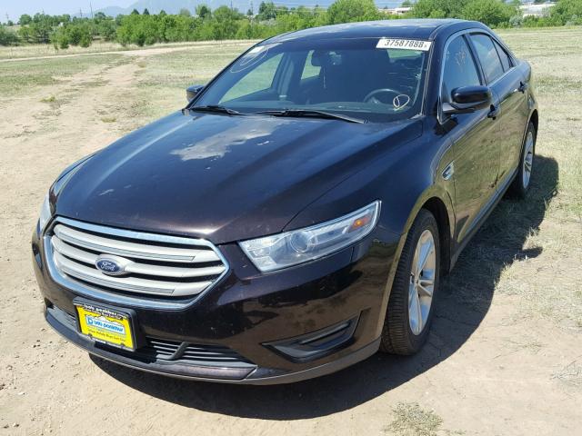 1FAHP2H87DG169911 - 2013 FORD TAURUS SEL BROWN photo 2