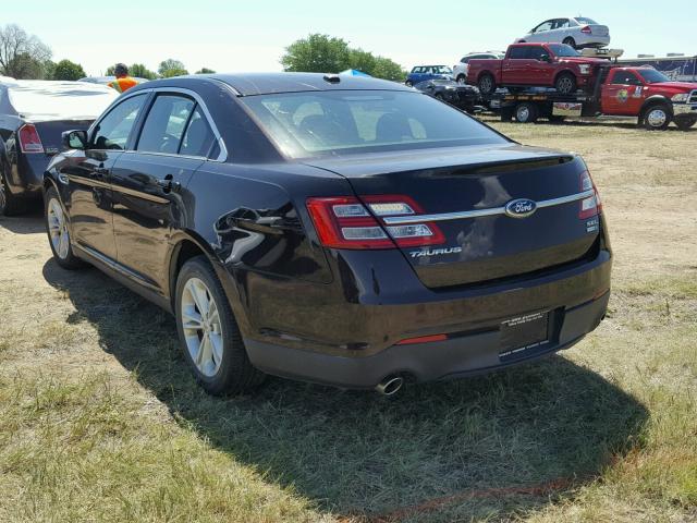 1FAHP2H87DG169911 - 2013 FORD TAURUS SEL BROWN photo 3