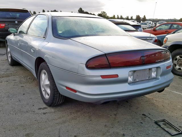 1G3GR62CXV4117163 - 1997 OLDSMOBILE AURORA BLUE photo 3