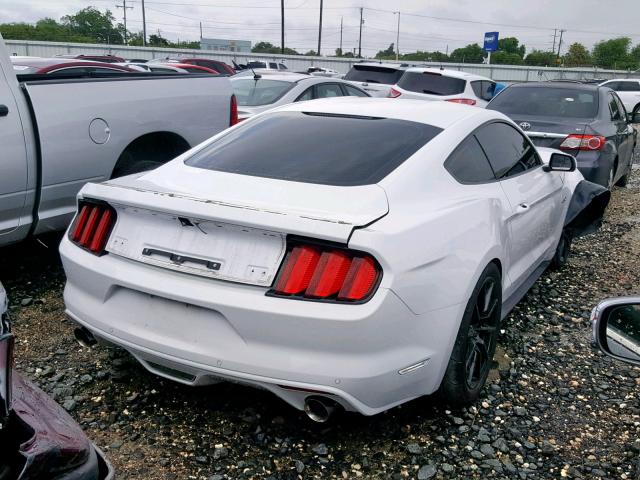 1FA6P8CF9F5391770 - 2015 FORD MUSTANG GT WHITE photo 4