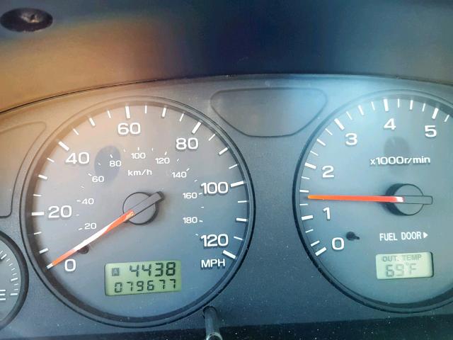 JF1SF65631H764313 - 2001 SUBARU FORESTER S Qara foto 8